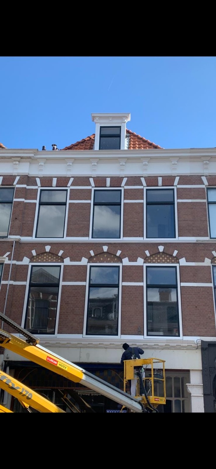 Professioneel buitenschilderwerk aan een woning